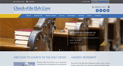 Desktop Screenshot of holycrossshreveport.com